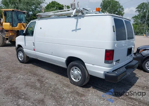 2011 Ford E-250 Commercial z USA, uszkodzony, nr VIN 1FTNE2EL3BDA18526